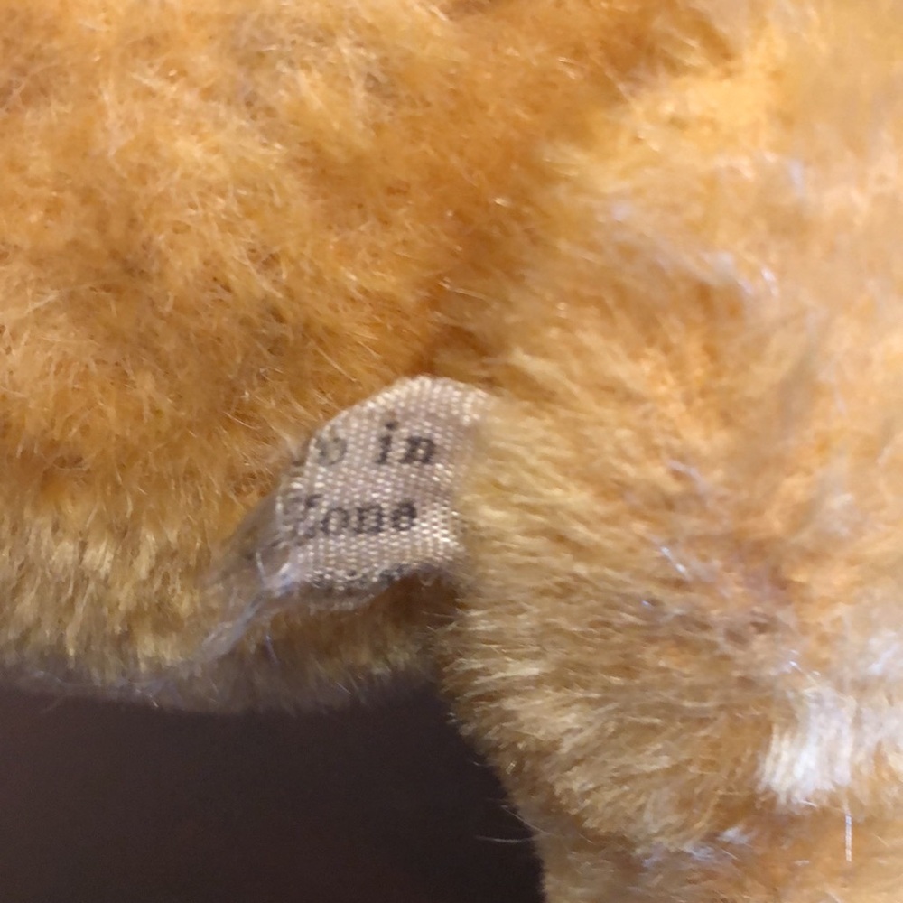 STEIFF Pair Vintage Estate Leo The Lion and Lioness JOINTED Stuffed Animal Toys - Picture 6 of 10